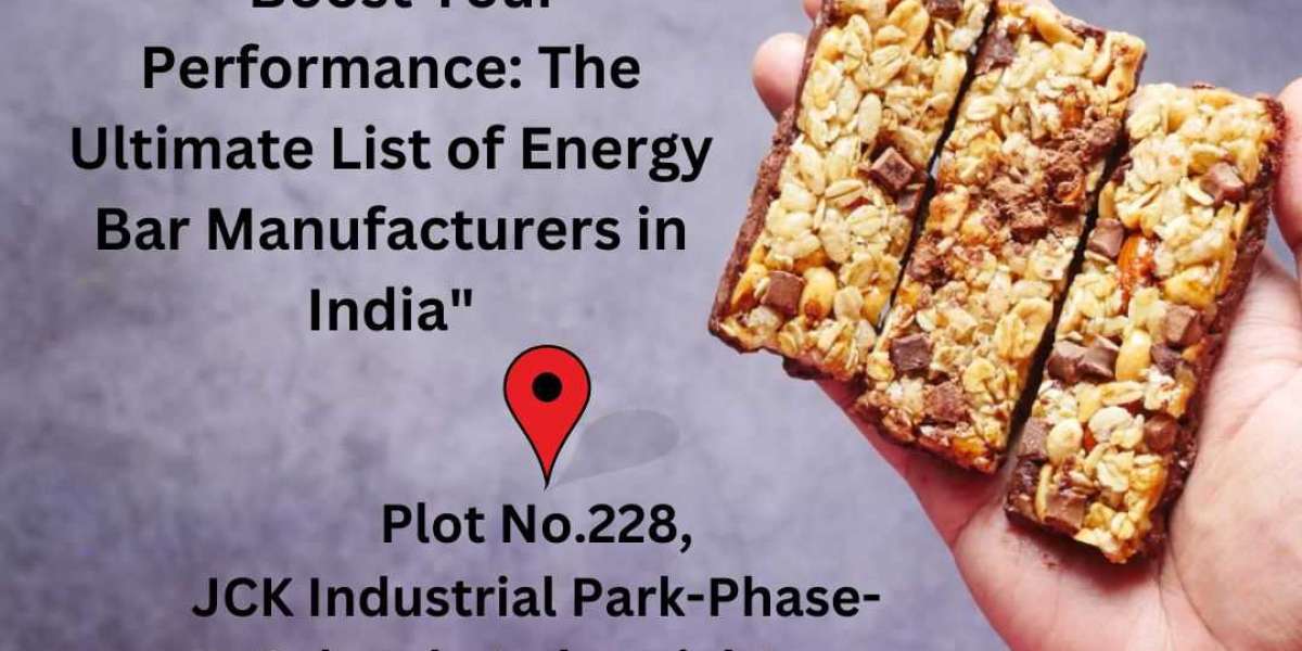 "Boost Your Performance: The Ultimate List of Energy Bar Manufacturers in India"