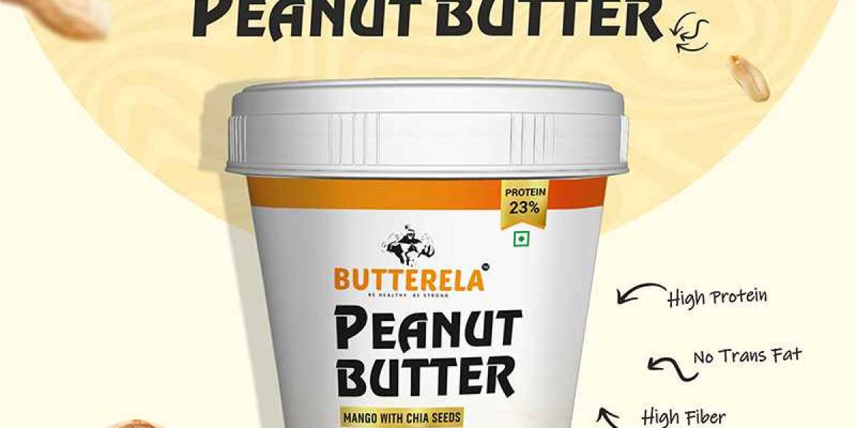 BUTTERELA Mango Peanut Butter 1kg not only tastes great but also gives you good stuff for your body.