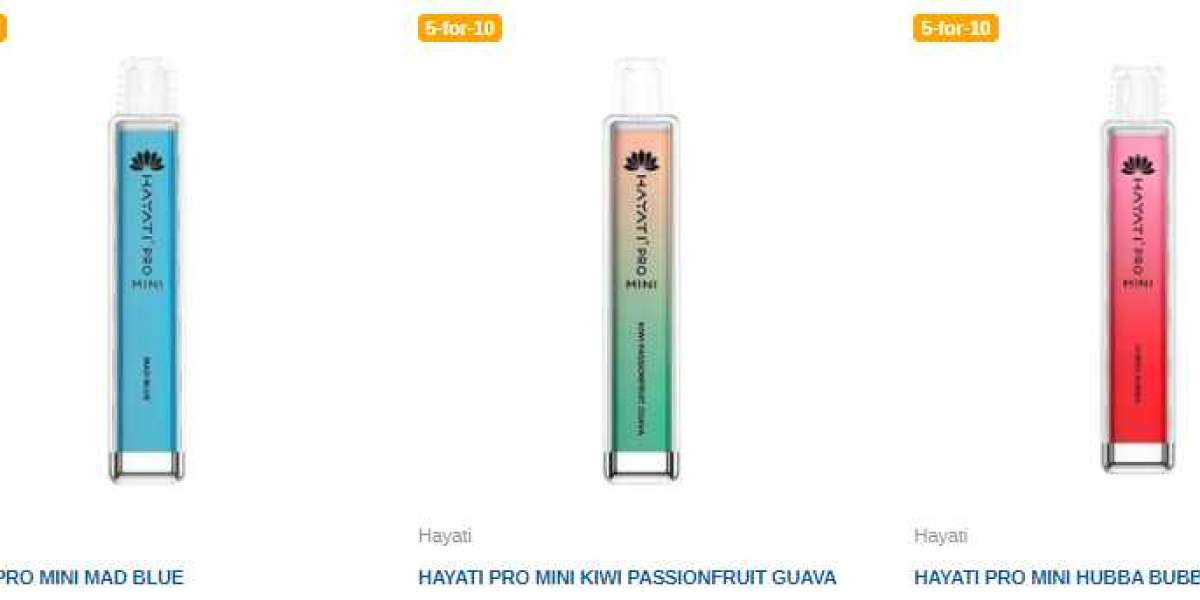 Discover the Best: HAYATI PRO MINI Disposable Vapes in UK by Click&Vape