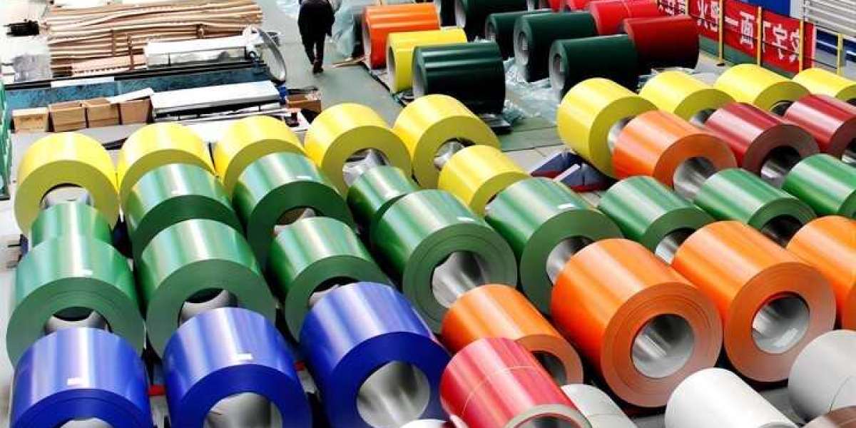The Market for Color Coated Materials in the Industrial and Construction Sectors