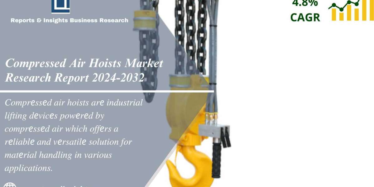 Compressed Air Hoists Market Size, Trends & Future Scope Analysis 2024-32