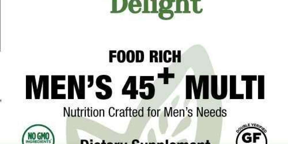 Unveiling the Ultimate Nutritional Supplement for Men Over 45: Introducing Food Rich Men’s 45+ Multi – 90 Veg Tablets