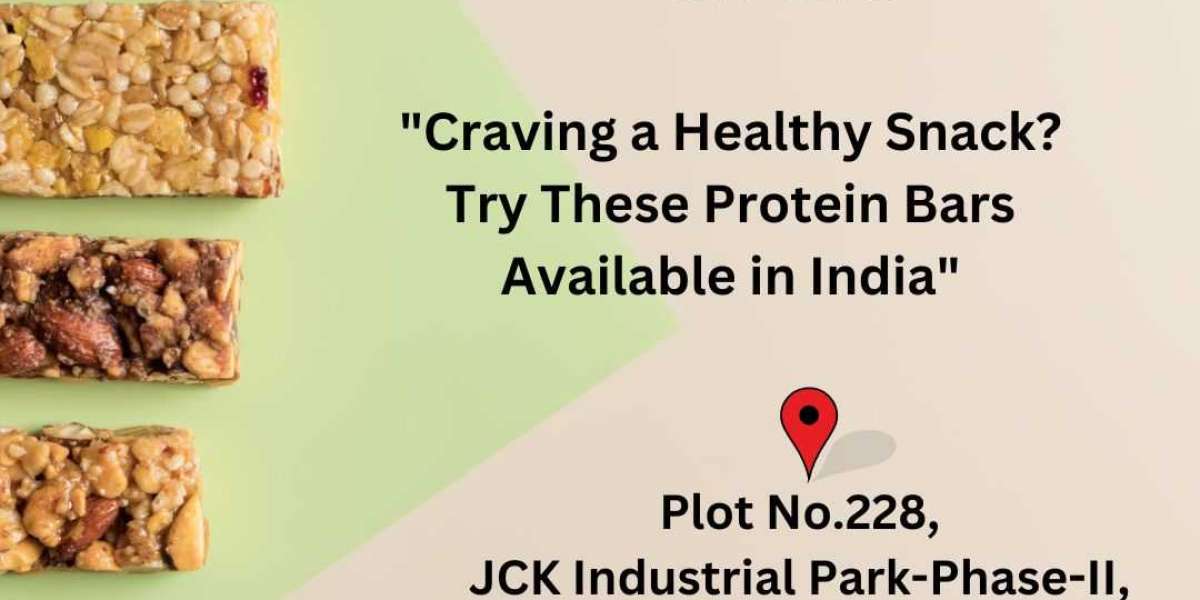 "Craving a Healthy Snack? Try These Protein Bars Available in India"