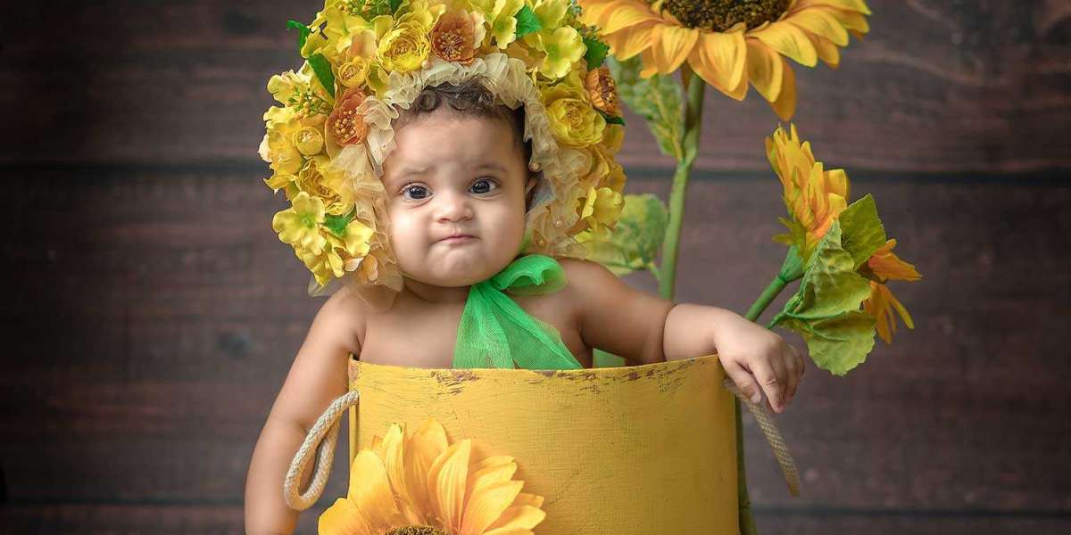 From Bud to Bloom: Documenting the Journey of Newborns with Artistry and Flowers in Photoshoots