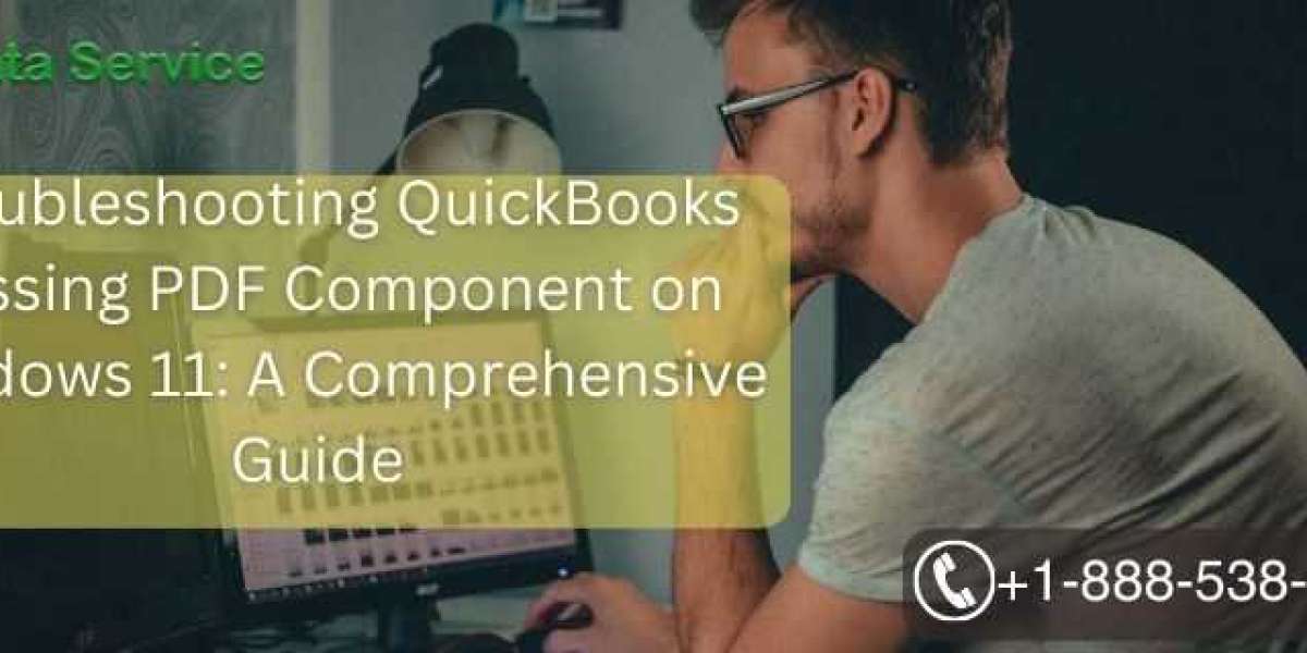 Troubleshooting QuickBooks Missing PDF Component on Windows 11: A Comprehensive Guide
