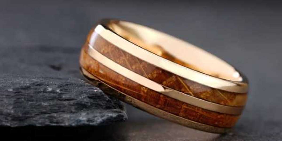 Crafting Forever: The Allure of Men's Wood Wedding Bands