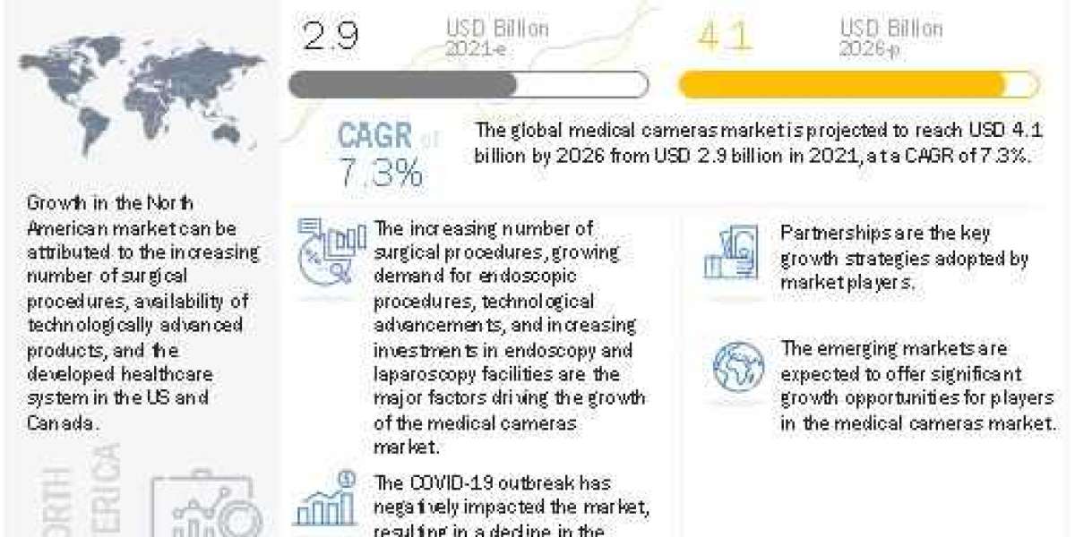 Medical Cameras Market Key Players, Size, Share, Growth Rate and Forecasts to 2026
