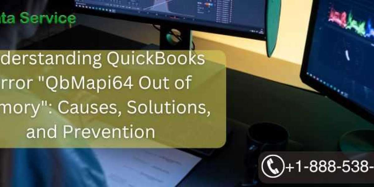 Understanding QuickBooks Error "QbMapi64 Out of Memory": Causes, Solutions, and Prevention
