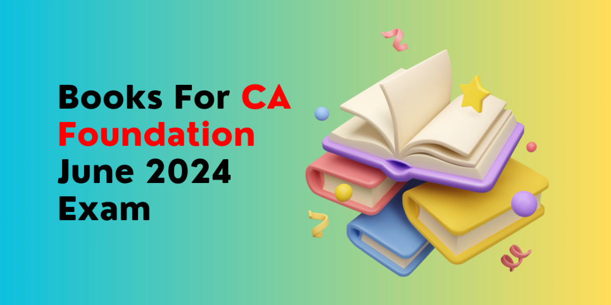 Books For CA Foundation June 2024 Exam