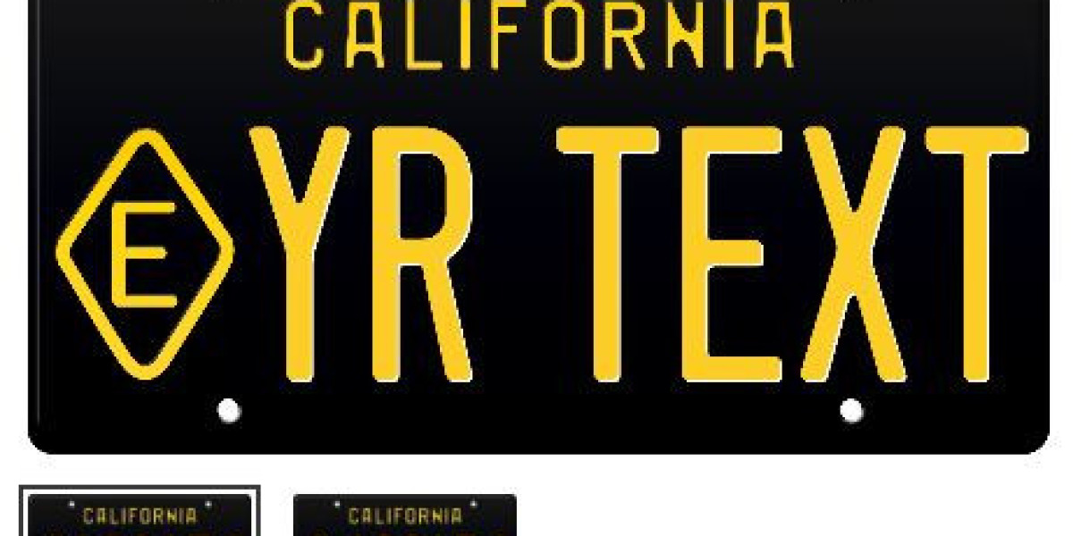 1968 state exempt california license plate