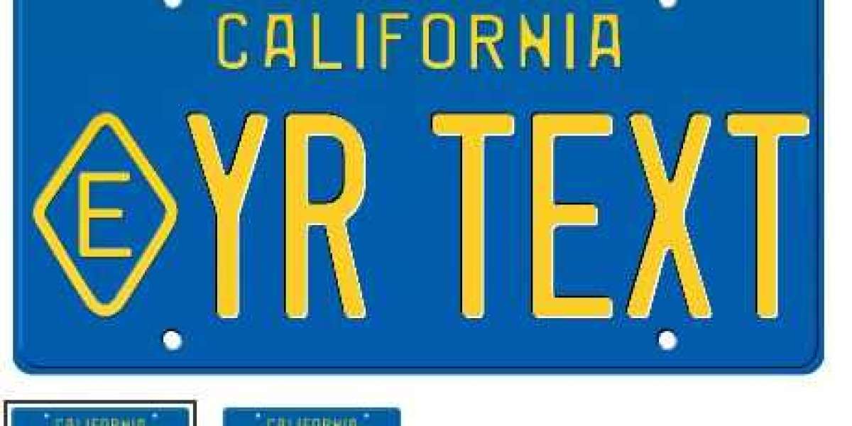 1972 State Exempt California License Plate