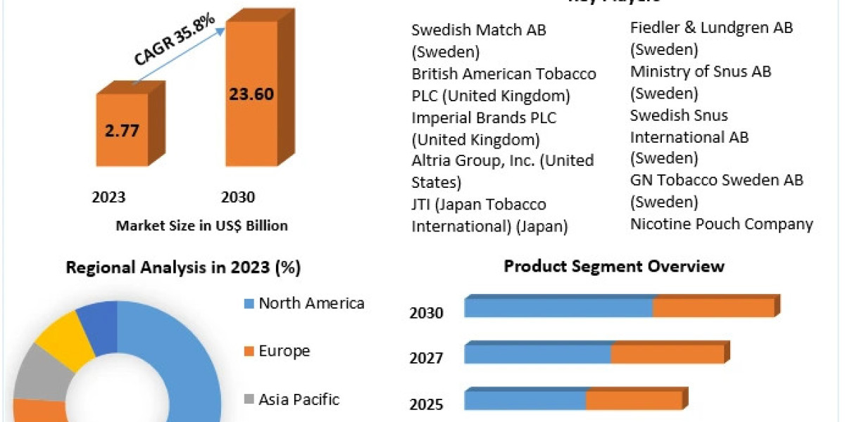 Nicotine Pouch Market Growth, Demand, Sales, Consumption and Forecast 2030