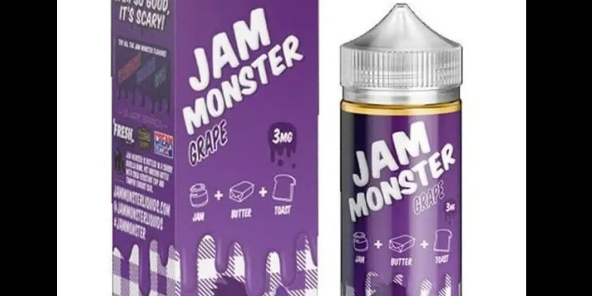 Satisfy Your Cravings with Grape E-Liquid Jam Monster