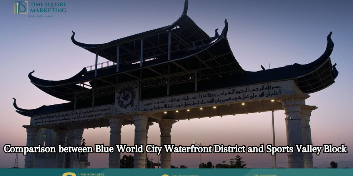 Exploring the Differences: Sports Valley Block vs. Blue World City Waterfront District