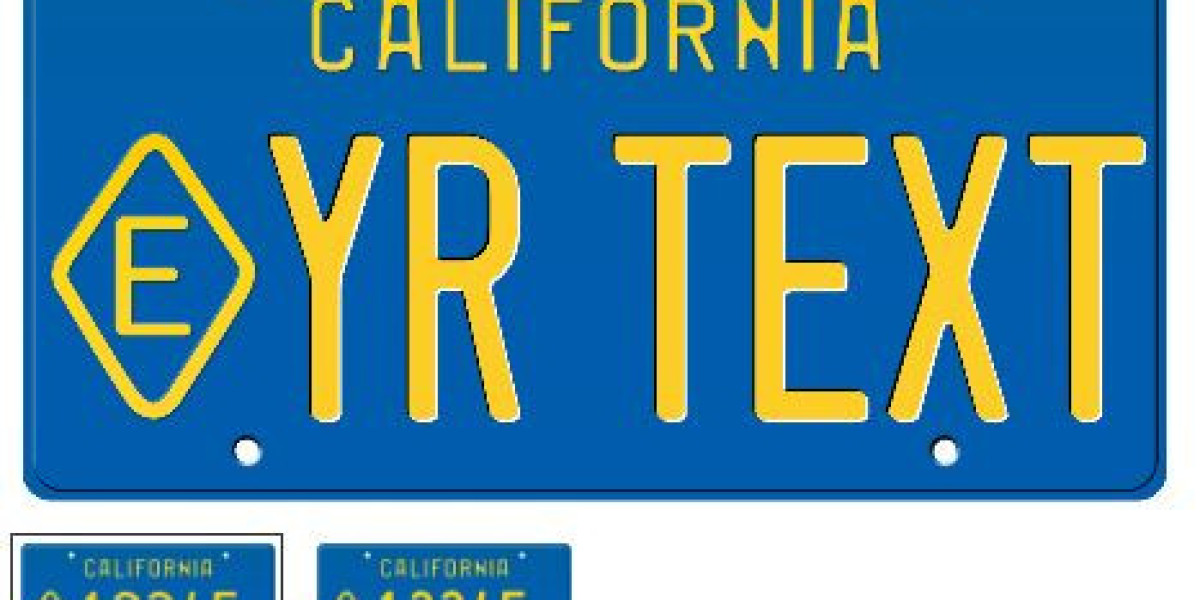 1985 state exempt california license plate