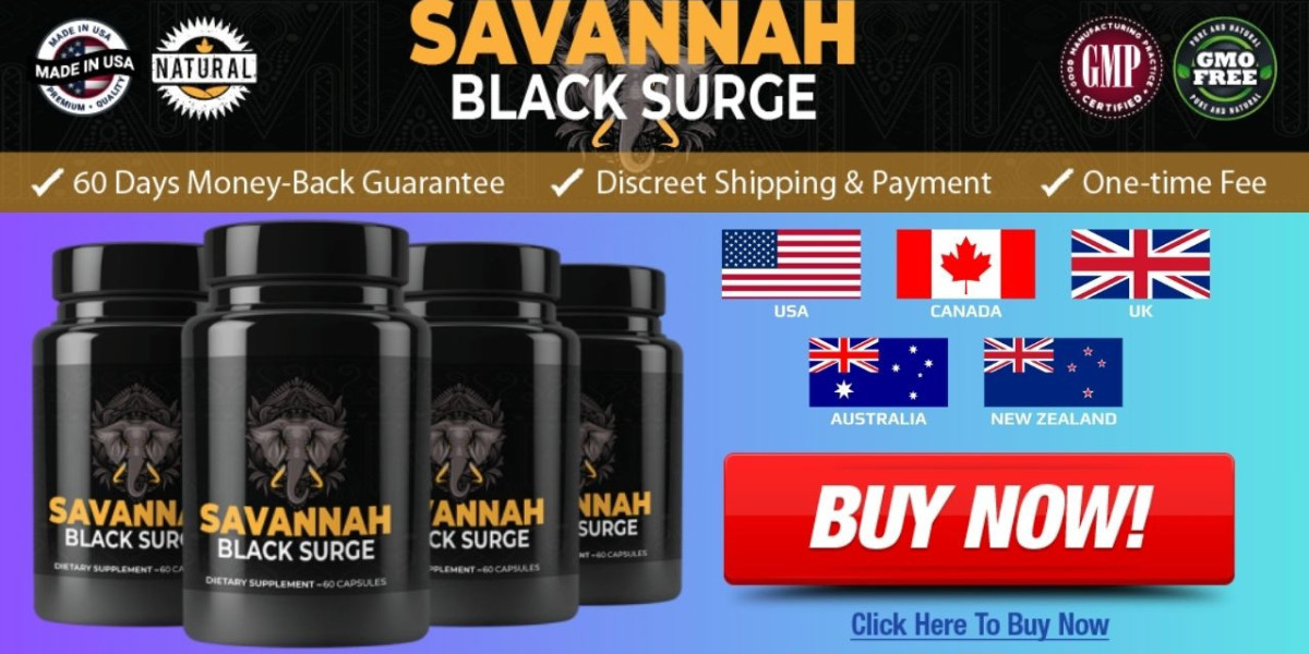 Savannah Black Surge Male Enhancement Official Website, Reviews [2024] & Price For Sale
