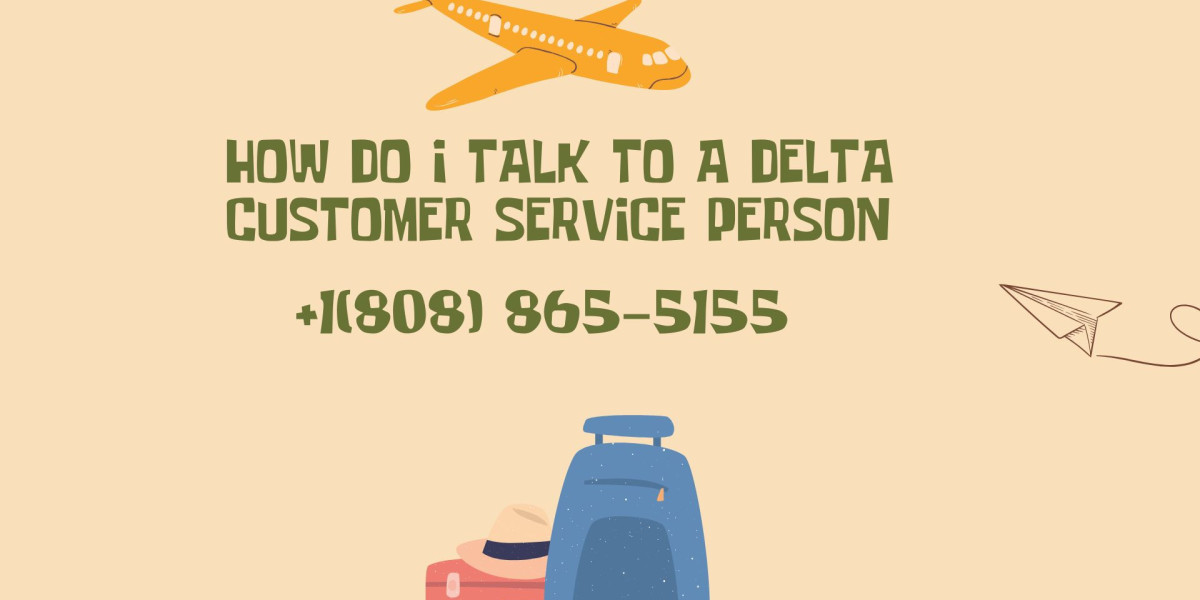 How do I talk to a Delta customer service person