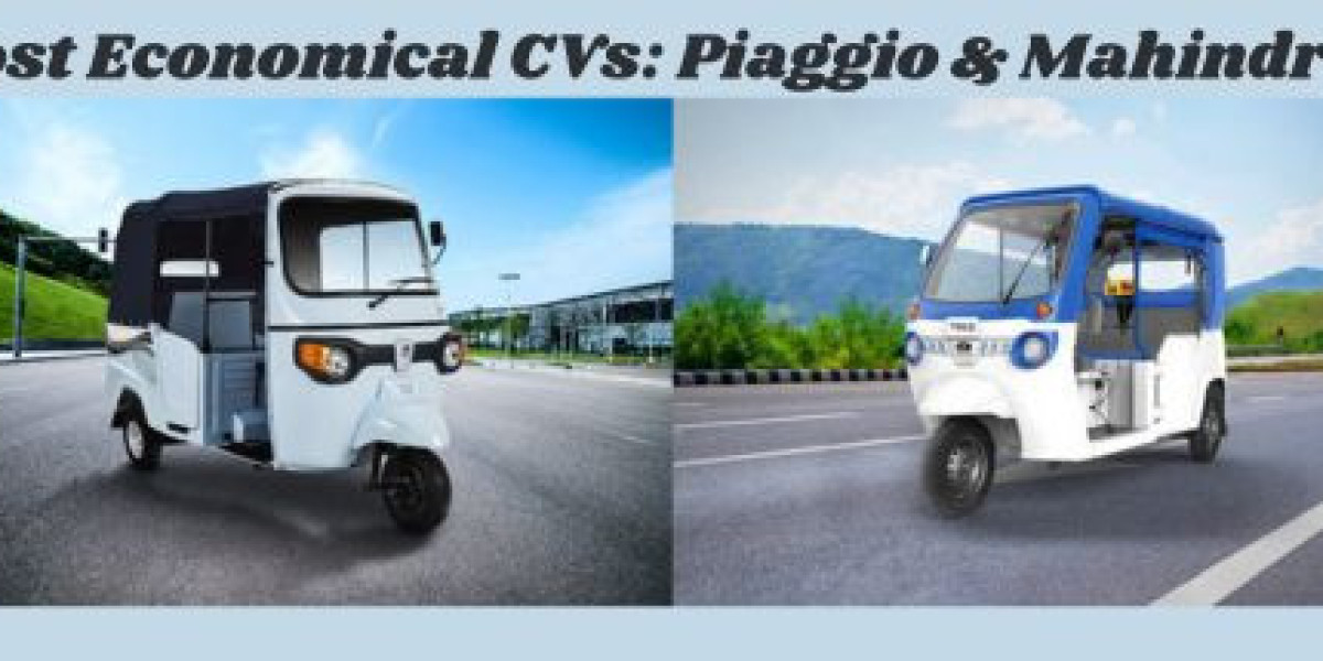 Most Economical CVs: Piaggio & Mahindra Auto Rickshaw