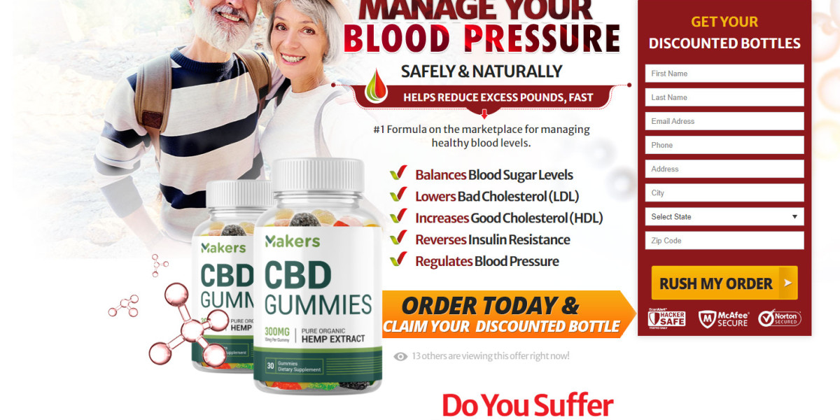 Makers CBD Blood Pressure Gummies Benefits, Working, Price In USA (United States)