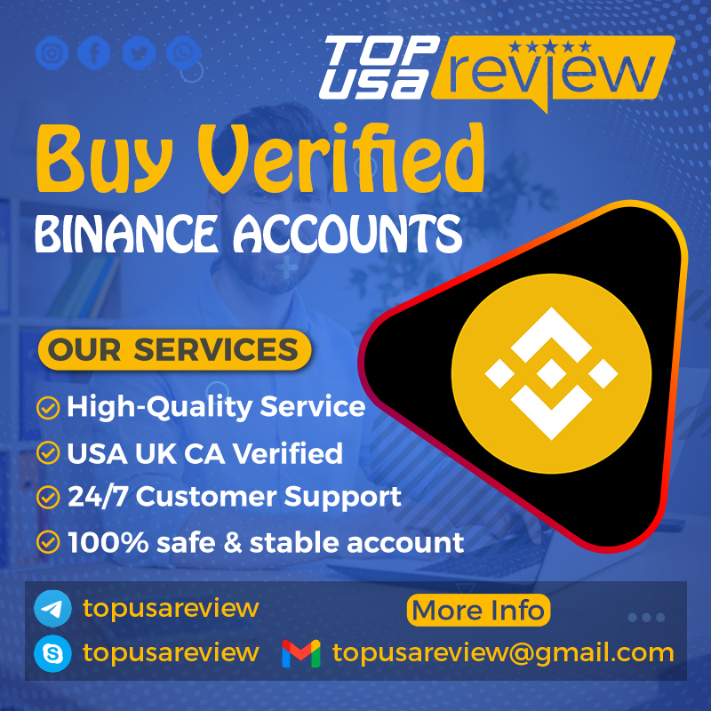 Buy Verified Binance Accounts - USA&UK phone number verified