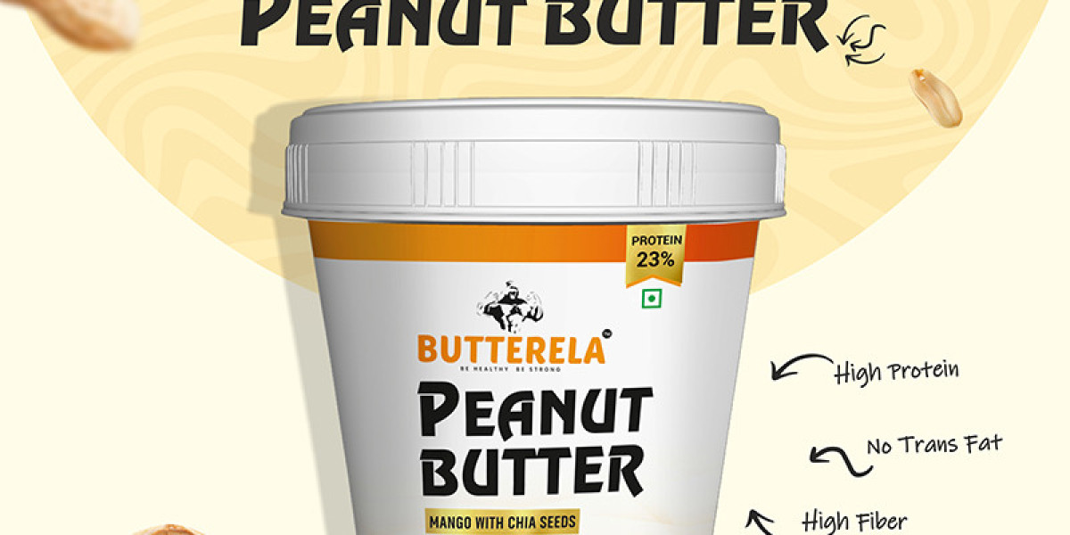 Healthy & Tasty BUTTERELA Mango Peanut Butter 1kg