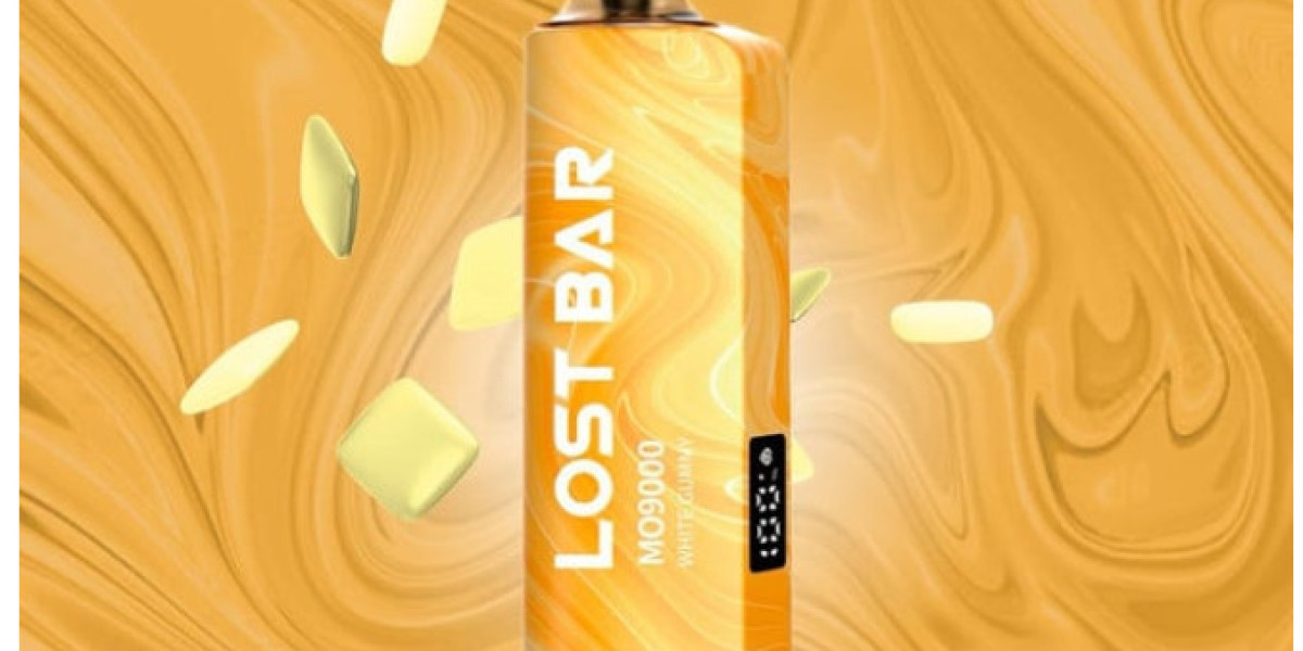Dive into Flavorful Bliss with the White Gummy Lost Bar MO9000