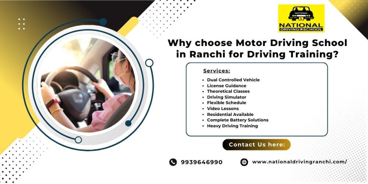 Why choose Motor Driving School in Ranchi for Driving Training?