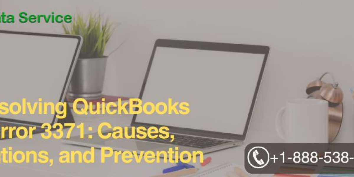 Resolving QuickBooks Error 3371: Causes, Solutions, and Prevention