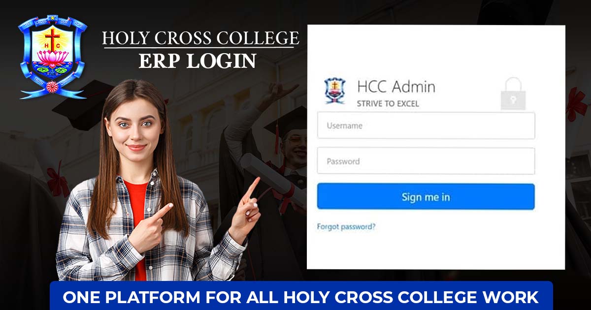 HCC ERP Login: One Platform For All Holy Cross College Work