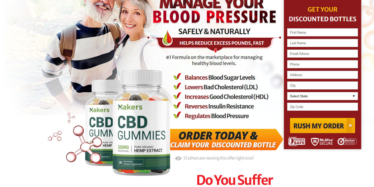 Makers CBD Blood Pressure Gummies USA Reviews: Know All details From Official Website