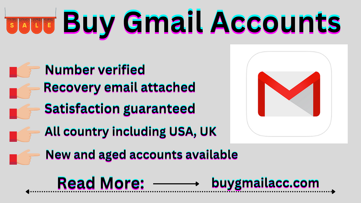 Where can I buy Gmail accounts with instant delivery | by Neritan Dukagjini | May, 2024 | Medium