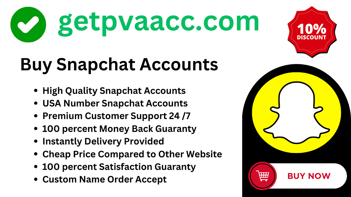 Top 5 Website to Buy Snapchat Accounts With Snap score (PVA, Bulk) | by Neritan Dukagjini | May, 2024 | Medium