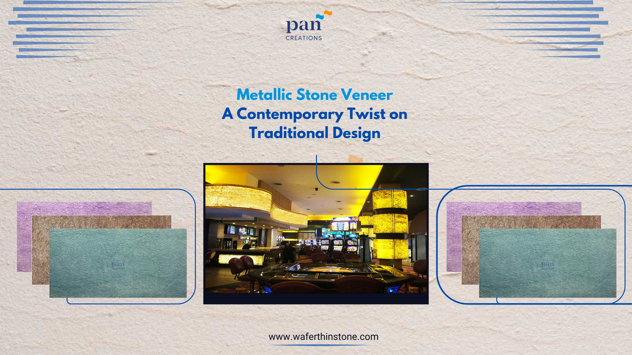 Metallic Stone Veneer: A Contemporary Twist on Traditional Design