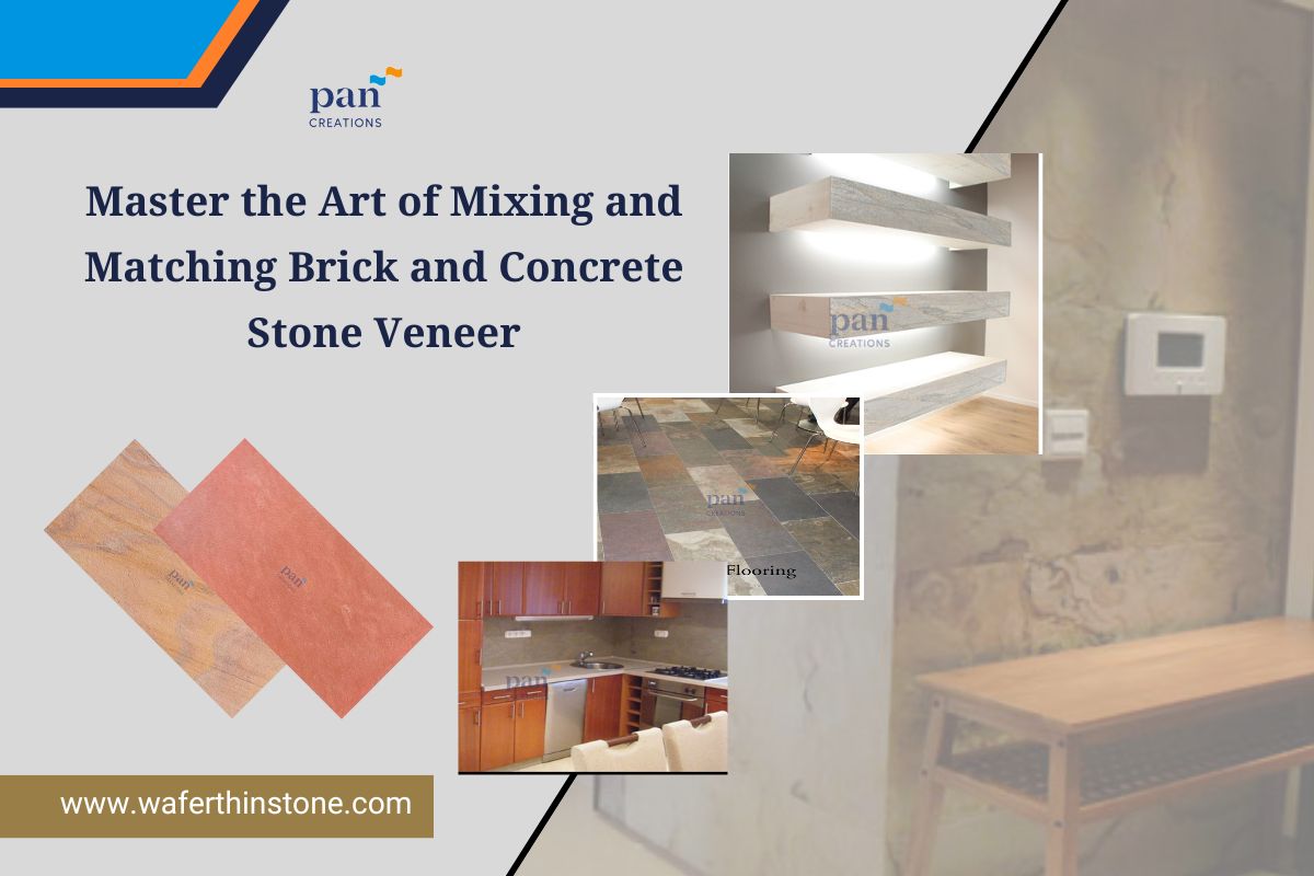 Master the Art of Mixing and Matching Brick and Concrete Stone Veneer