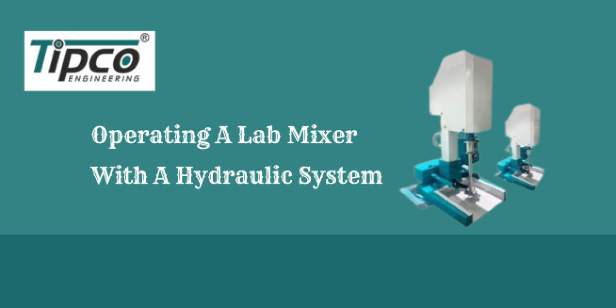 Operating A Lab Mixer With A Hydraulic System