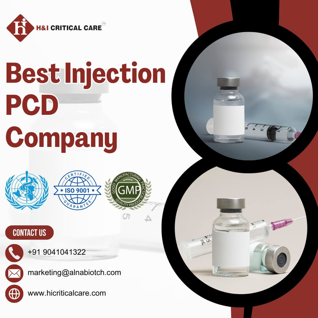 Best Injection PCD Company in India | H & I Critical Care