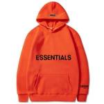 orange essential hoodie