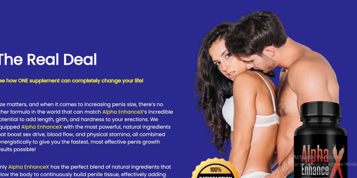 Alpha EnhanceX Male Enhancement Official Website, Working, Price In USA & Reviews