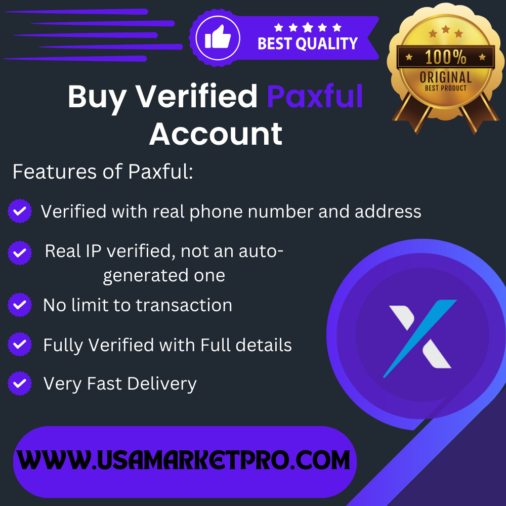 Buy Verified Paxful Account - USAMarketPRO