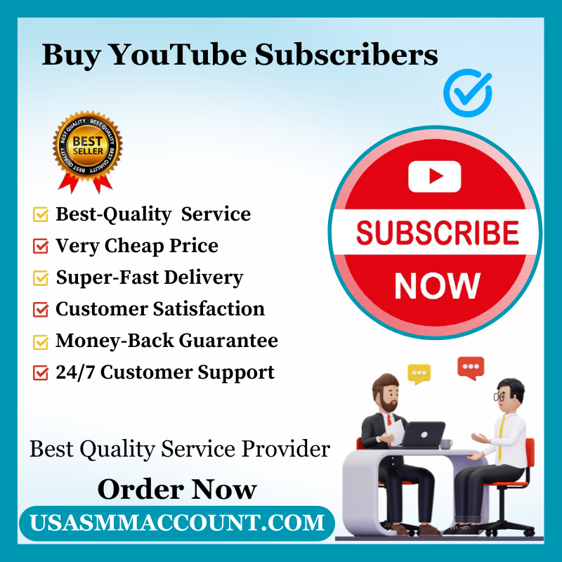 Buy YouTube Subscribers - 100% Safe & Fast