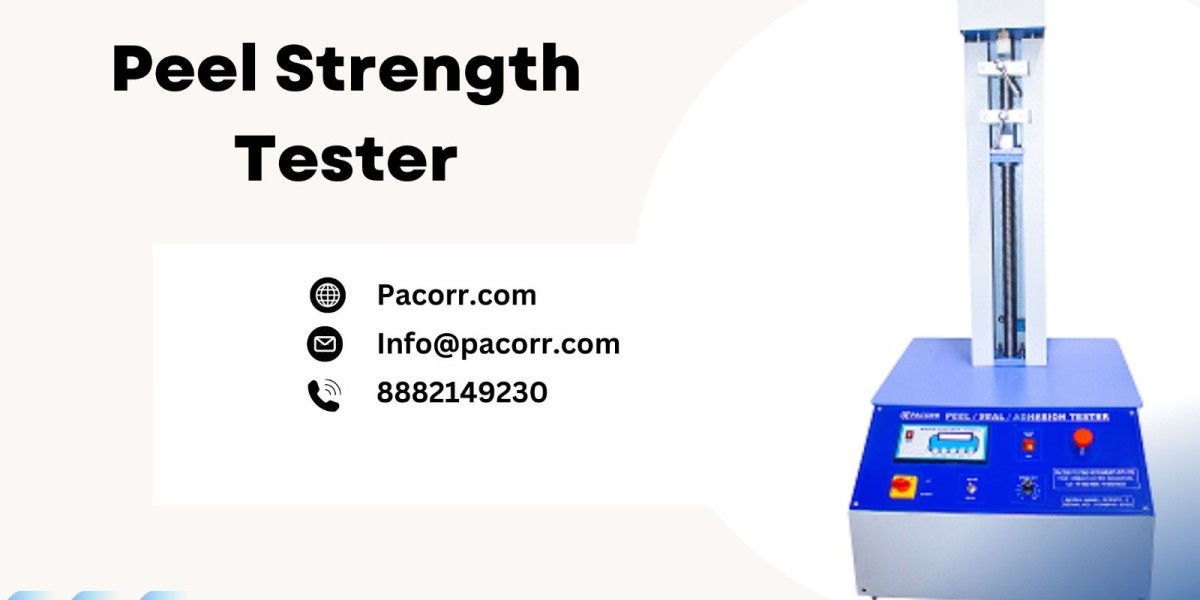 Pacorr’s Peel Strength Tester: The Key to Enhancing Adhesion in Medical Devices and Packaging