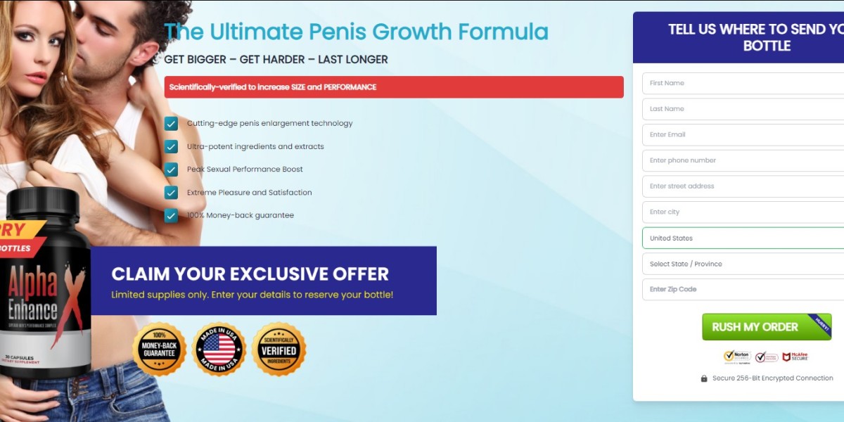 Alpha EnhanceX Male Enhancement (USA) Official Website, Working, Price