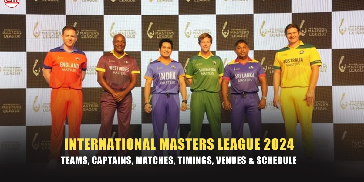 International Masters League 2024: Teams, Captains, Match, Timings, Venue & Schedule