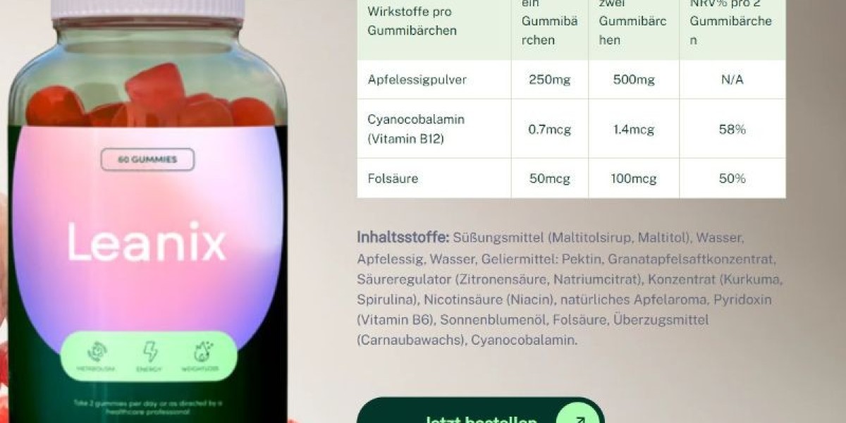 Leanix Gummies beoordelingen 2024, alle details, koop in Duitsland (DE, AT, FR, SE)