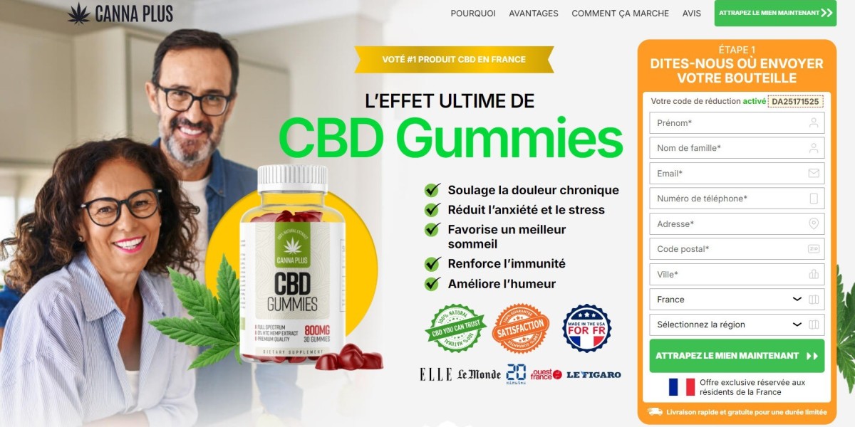 Canna Plus CBD Gummies FR, BE, LU & CH [Mise à jour 2024] : Site officiel, fonctionnement