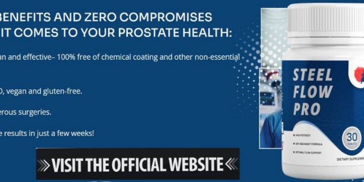 Steel Flow Pro Prostate Support Formula Official Website, Reviews [2024]