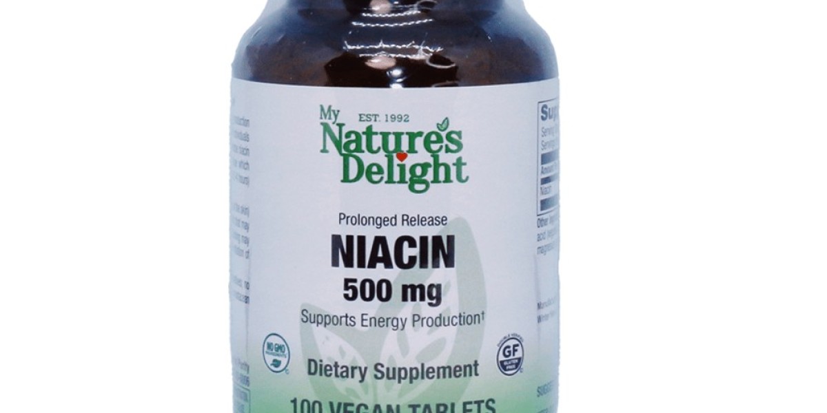 Niacin 500 mg PR – 100 Vegan Tabs