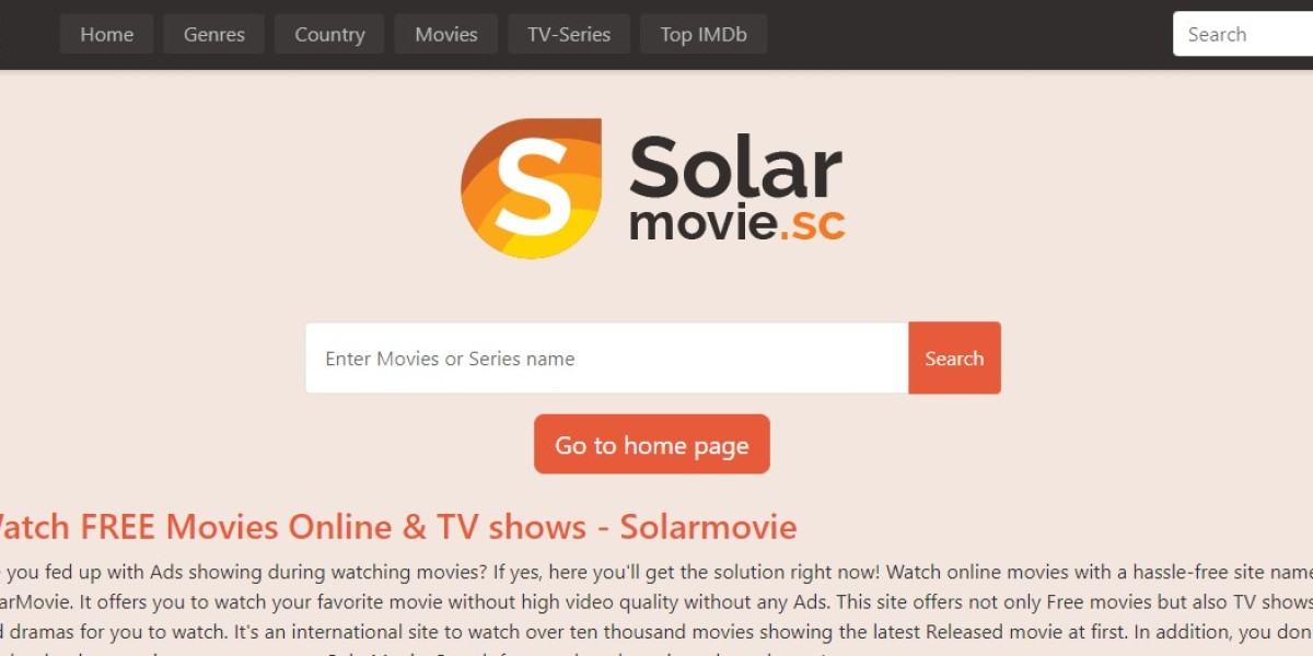 SolarMovie: A Free Streaming Site for Ad-Free HD Movies