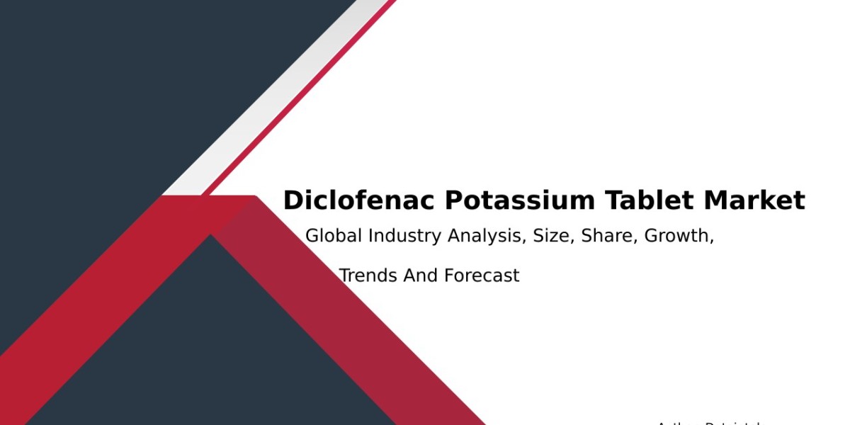 Diclofenac Potassium Tablet Market Trends: Insights & Forecast | Dataintelo