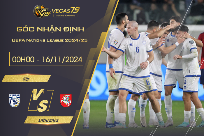 Nhận định Síp vs Lithuania 00h00 ngày 16/11